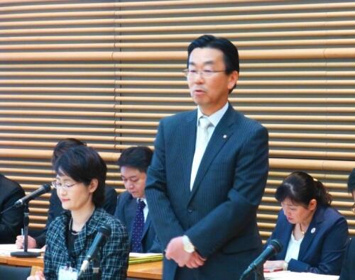 画像：上田座長（京都府東京事務所長）